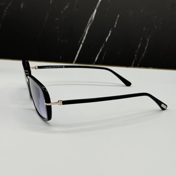 NEW TOM FORD TF923 01B UNISEX SUNGLASSES TOM FORD BONHAM FT0923/S SQUARE EYEWEAR main image 7